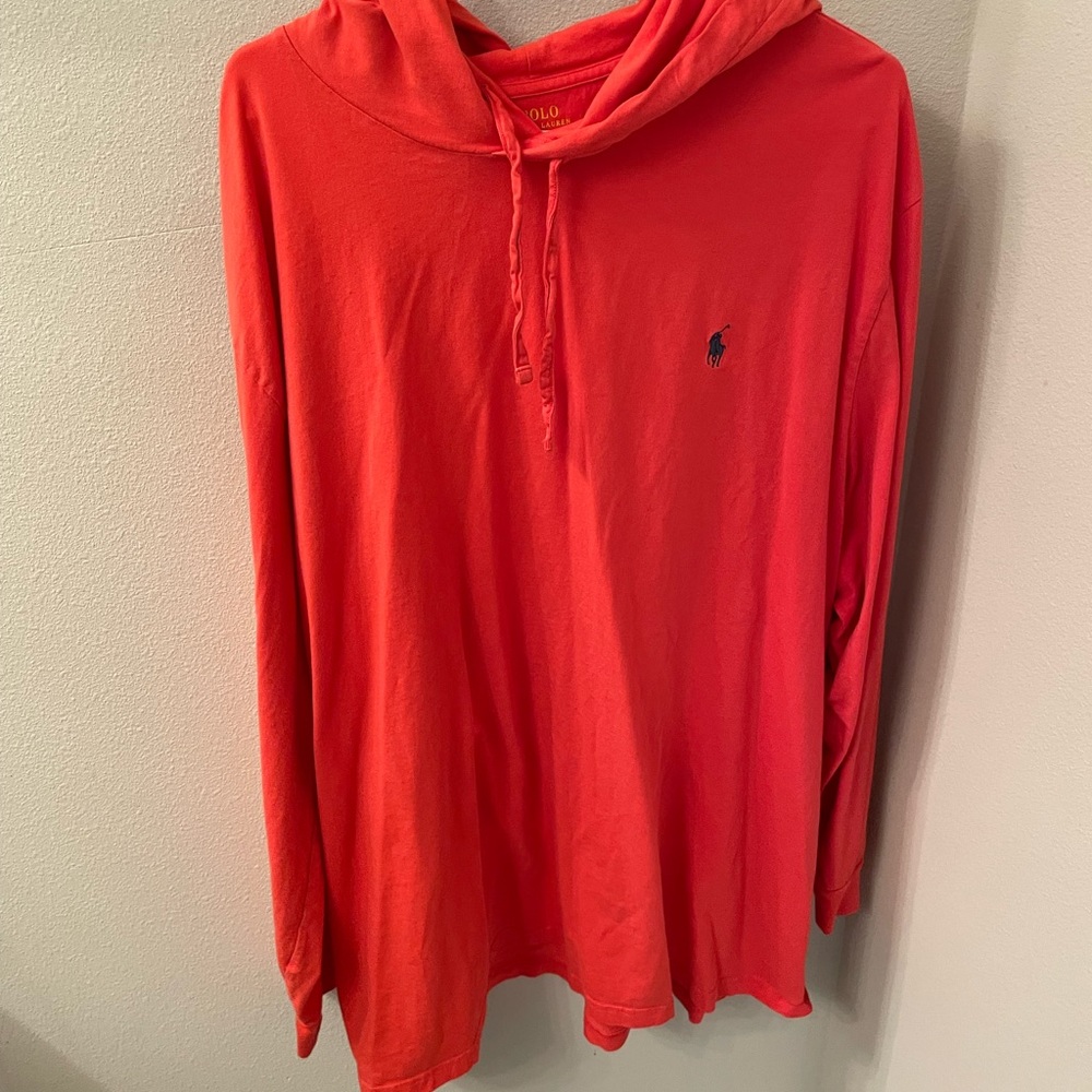 Ralph Lauren big and tall hooded tee